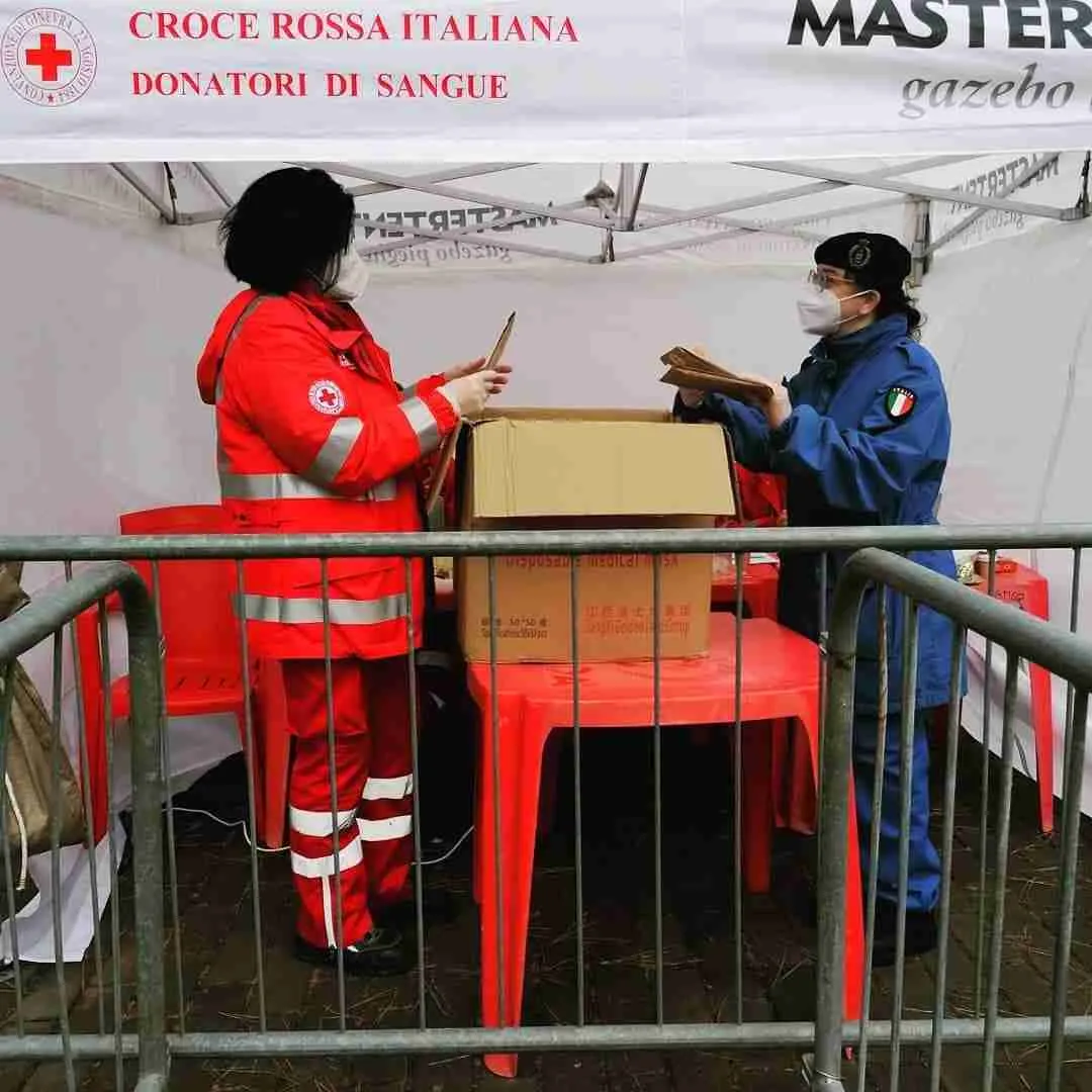 Consegna mascherine 16 - Croce Rossa Italiana - Comitato di Donoratico