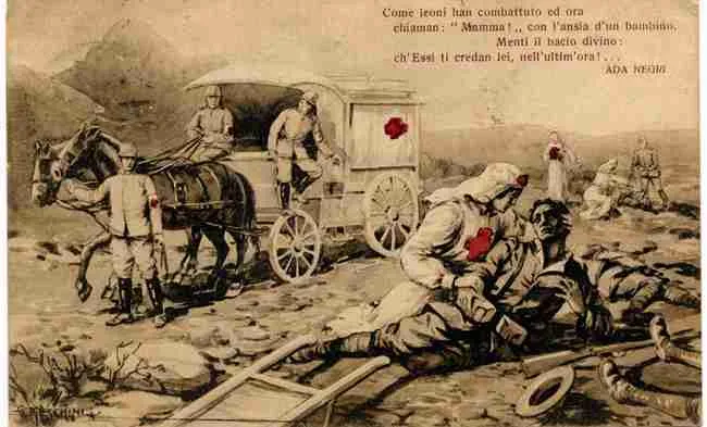 Campo di battaglia - Croce Rossa Italiana - Comitato di Donoratico