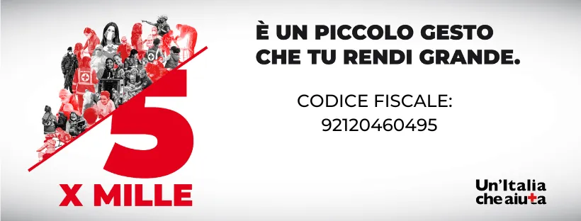 5 x 1000 immagine articolo - Croce Rossa Italiana - Comitato di Donoratico