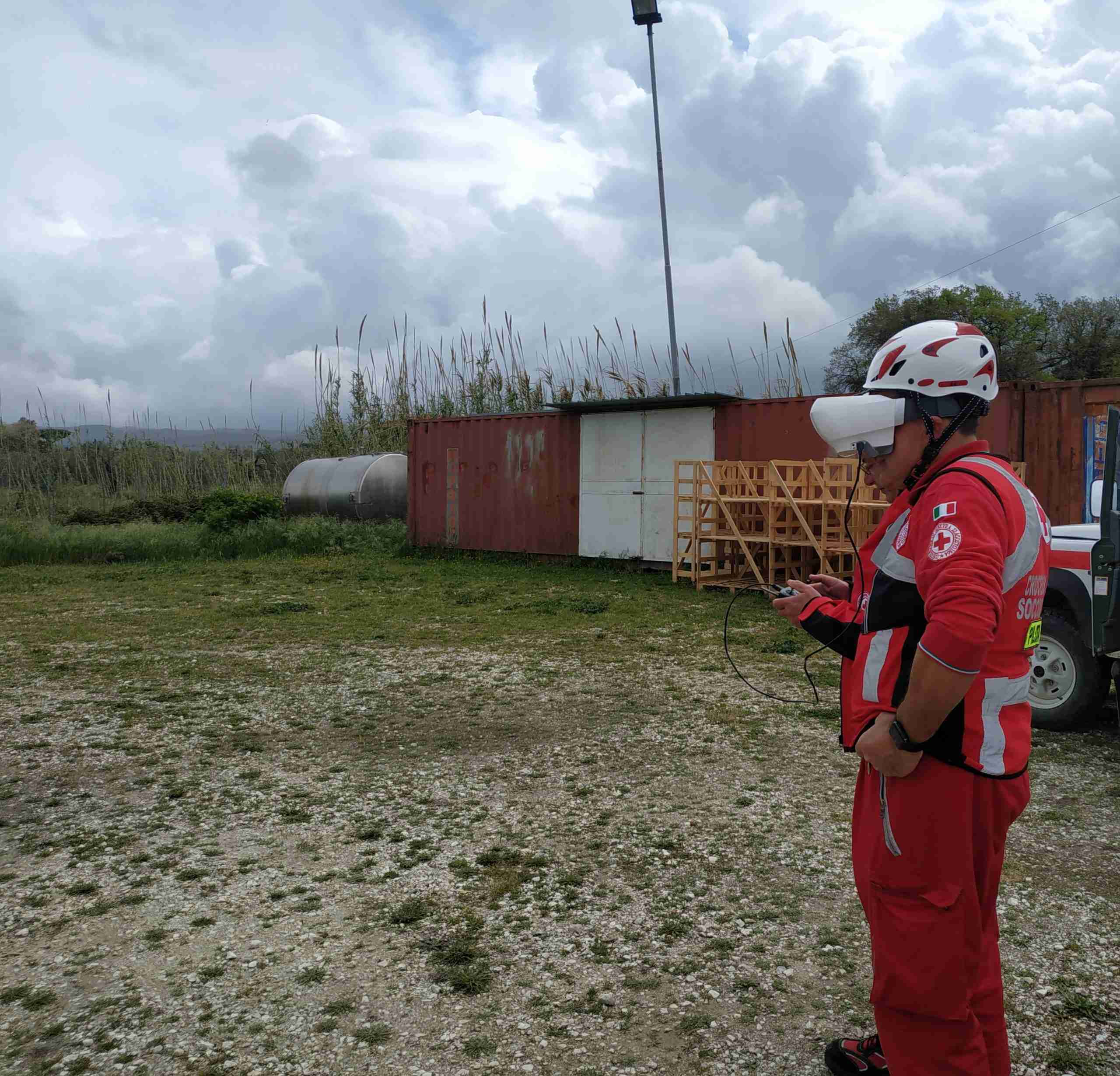 Esercitazione droni 2022 06 scaled - Croce Rossa Italiana - Comitato di Donoratico