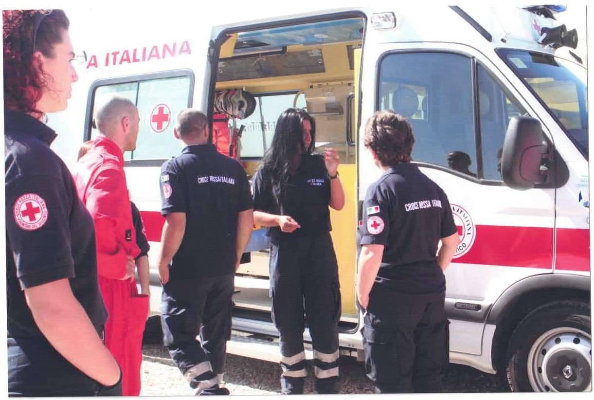 Inaugurazione ambulanza vecchia 02 - Croce Rossa Italiana - Comitato di Donoratico